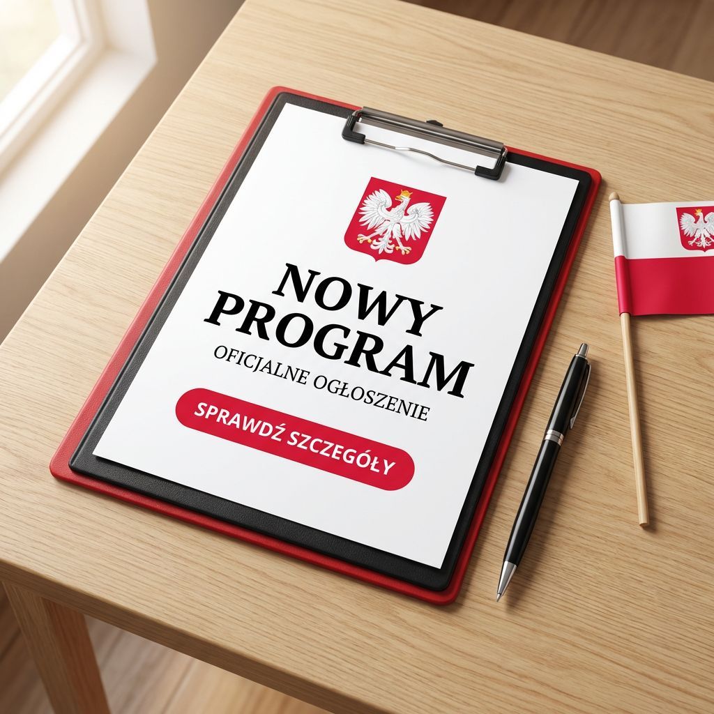 Oficjalne ogłoszenie nowego programu socjalnego